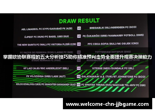 掌握欧协联赛程的五大分析技巧助你精准预判走势全面提升观赛决策能力